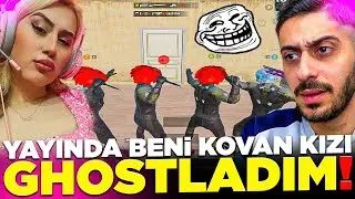 YAYININDA BENİ KOVAN KIZI  GHOSTLADIM ‼️ HADDİNİ BİLDİRDİM 🤬 PUBG MOBİLE