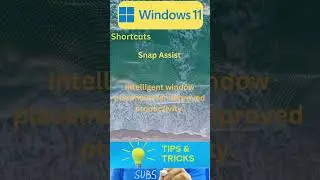 Snap Assist in Windows 11 #Windows11 #Windows11Features #paddyMaddy #SnapAssist