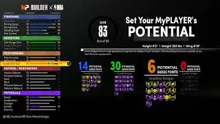 Next Gen MyPLAYER Builder - Archetypes  NBA 2K21