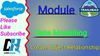 Create object relationships | Data Modelling | Trailhead Hands-on | Salesforce
