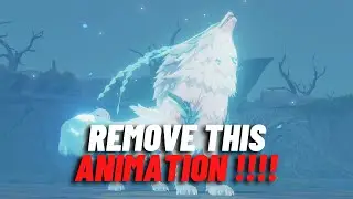 How to cancel Boreas or Wolf boss animation.......(GENSHIN IMPACT)