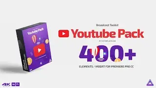 Favorite Youtube Toolit Pack 400+ Elements for After Effects and Premiere Pro CC14-21