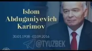 30-yanvar I.A.KARIMOV TAVALLUD TOPGAN KUN
