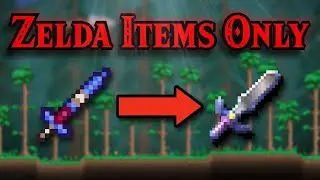 MASTER MODE Terraria But I Can Only Use ZELDA Items!? pt.1