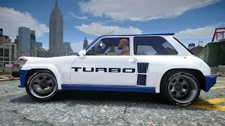 GTA IV Renault 5 Turbo Crash Testing