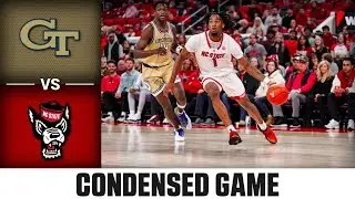 Georgia Tech vs. NC State Condensed Game | 2023-24 ACC Men’s Basketball