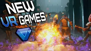 NEW VR games April 2021! A look at Some new Upcoming VR games  Spring 2021!