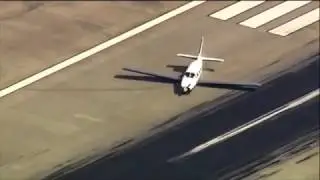 Airplane Emergency Landing Without Landing Gear