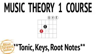 Music Theory 1 Guitar Course - Tonic, Keys, Root Notes - Lesson 10