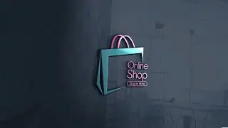 How to Easy Create a Shopping Logo Design | Photoshop Tutorial