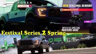 Forza Horizon 5 - How to win M-B G 63 6X6 & 5 PTS on Spring Festival Playlist | Xbox Series gameplay