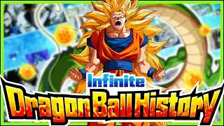 INFINITE DRAGON BALL HISTORY STAGE 10 VS MAJIN BUU (DBZ DOKKAN BATTLE)
