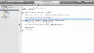 Objective-C on the Mac L26 - Key-Value Coding