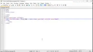 Learn to create web forms in HTML with structure and text input boxes