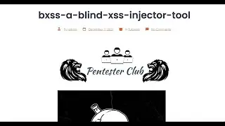 Crack the Code: Your Ultimate Guide to Blind XSS Injection with bxss