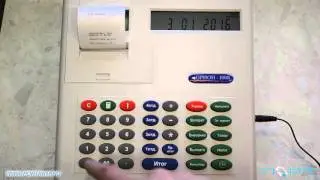 Как поменять дату и время на кассе Орион 100К // ООО ПОРТ