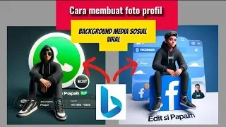 cara bikin foto profil media sosial viral di bing image creator