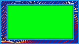 Visuals effects frame green screen animations effects || chroma key visual effects frame animation