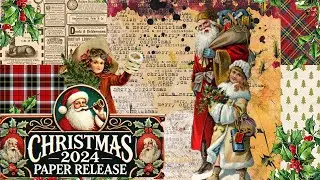 🎄 NEW Christmas Digital Papers 2024 – Festive Designs for Your Creative Projects! 🎄