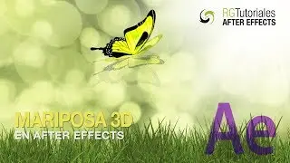 Cómo hacer una mariposa 3D en After Effects - Tutoriales de After Effects en español