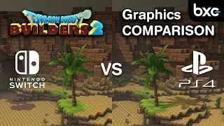 Graphics Comparison Switch & PS4 | Dragon Quest Builders 2
