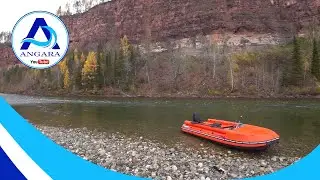 Рыбалка осенью на таёжной реке. Водомётные путешествия. Хариус.