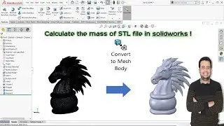 Convert mesh to body │Solidworks mesh modeling│
