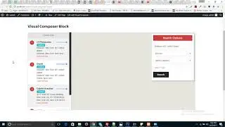 WP Multi Store Locator Visual Composer Block