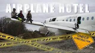 They Bought a Saab-340B PLANE to BUILD a HOTEL 😲