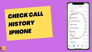 How to check call history on iPhone | Delete call history iPhone
