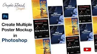 Create Multiple Poster Mockup in Photoshop