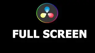 Full Screen in DaVinci Resolve: The Ultimate Trick You Didn't Know!