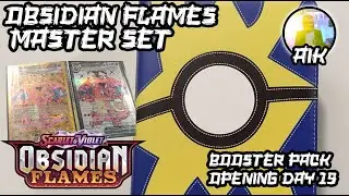 Pokemon TCG Obsidian Flames day 19 booster pack opening