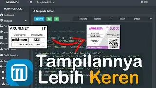Cara Merubah Tampilan Voucher Mikhmon