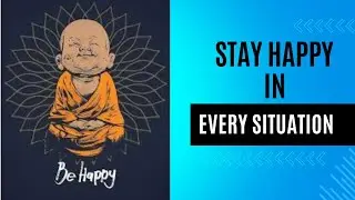 Buddha 👍 Stay happy in every situation #zen #buddha #motivation #video