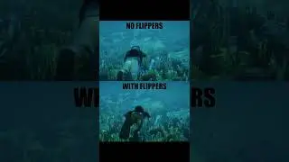 Do you swim faster with Flippers in GTA V? 