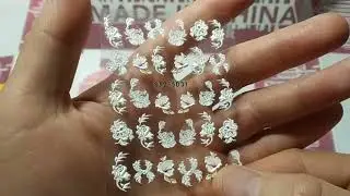 5D наклейки для ногтей с AliExpress