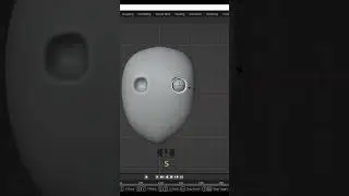 3d baby face character modeling in blender-mds design 