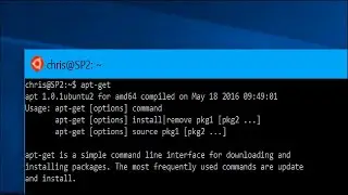 How to Install Linux Software in Windows 10’s Ubuntu Bash Shell