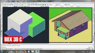 473 BOX CUBE B 3D AUTOCAD