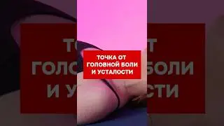 Точка от ГОЛОВНОЙ БОЛИ 