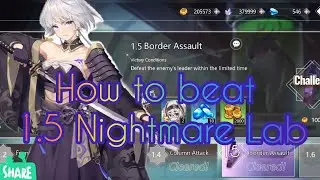 Illusion Connect Global: How To Beat Nightmare Lab 1.5/Guide