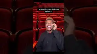 When Somebody Gets TOO LOUD In A Movie Theater😤 