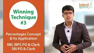 Percentages for RBI, IBPS Clerk & PO, SBI Clerk & PO | Winning Technique #3