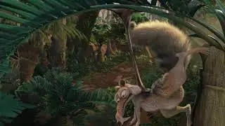 Scrat y scratte (3/9) La era de hielo 3