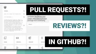 Getting started with GitHub pull requests and reviews