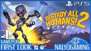 DESTROY ALL HUMANS! 2 - REPROBED, PS5 Gameplay First Look