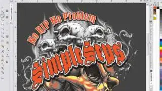 Part 1 High End RIP Halftone Screen Printing Color Separations Tutorial for CorelDRAW
