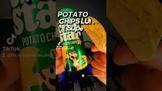 Je déballe des #chips #luigi #supermario #mariobros #japan #snacks #food #vlog #travel