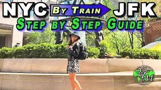 NYC To JFK Step by Step Guide, Train - AirTrain - Airport